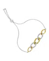Amairah Vermeil 0.10 Ct. Tw. Diamond Bolo Bracelet