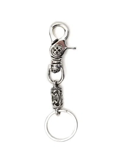 Amal Guessous Ornate Keyring In Silver