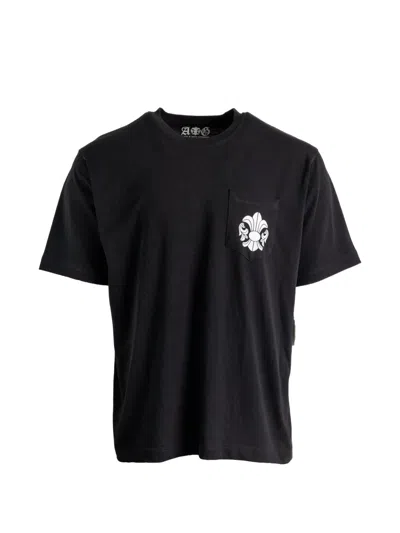 Amal Guessous Pocket-detail T-shirt In Black