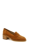 Amalfi By Rangoni Abele Penny Loafer In Cognac Long Beach