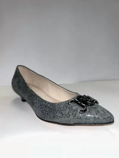 Amalfi By Rangoni Agostina Heel Pumps In Tank In Gray