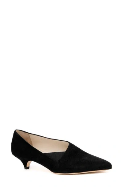Amalfi By Rangoni Ammit Pointed Toe Kitten Heel Pump In Blue