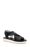 Amalfi By Rangoni Baletto Sandal In Black Parmasoft