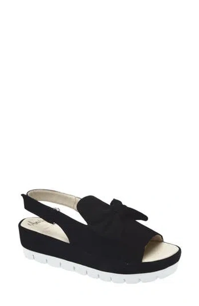Amalfi By Rangoni Bartali Slingback Sandal In Black
