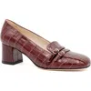 Amalfi By Rangoni Basilico Loafer Pump In Burgundy