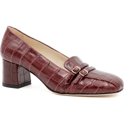 Amalfi By Rangoni Basilico Loafer Pump In Burgundy
