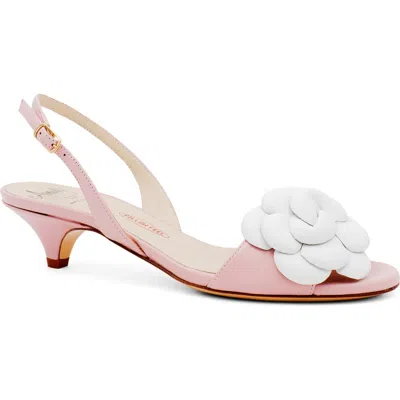 Amalfi By Rangoni Dante Slingback Kitten Heel Sandal In Pink
