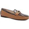 Amalfi By Rangoni Delfino Flat In Sequoia Piuma Lux T Moro Glove