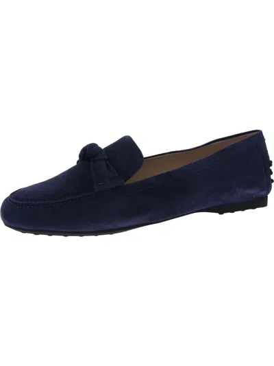 Amalfi By Rangoni Delma Womens Slip-on Loafers Moccasins In Blue