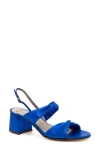 Amalfi By Rangoni Estro Slingback Sandal In Triton Etoile - Silver Buckle