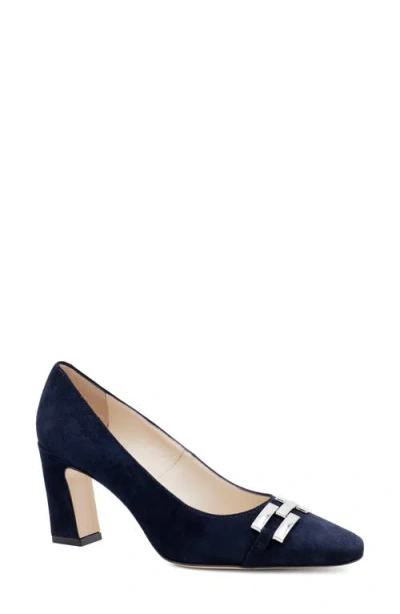 Amalfi By Rangoni Fante Chain Detail Pump In Blue