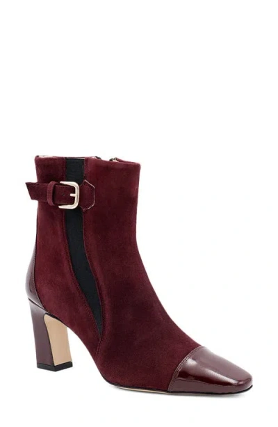 Amalfi By Rangoni Feroce Cap Toe Bootie In Red