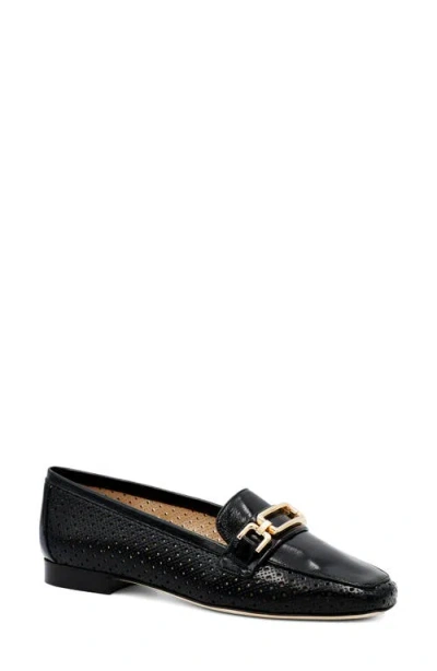 Amalfi By Rangoni Gabbanella Perforated Loafer In Black