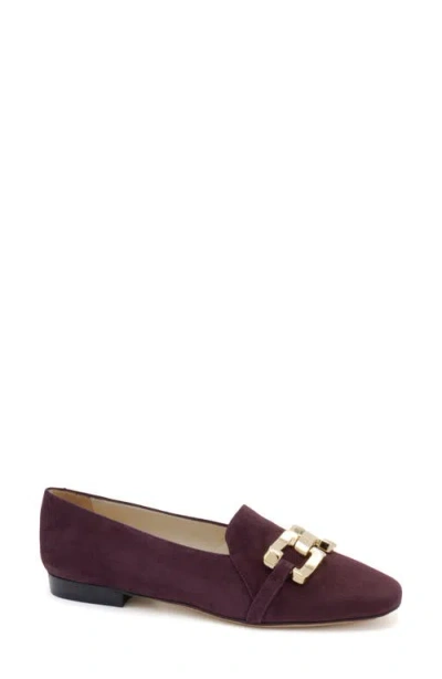 Amalfi By Rangoni Galatea Bit Loafer In New Prugna Cashmere Gold Chain