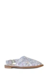 Amalfi By Rangoni Gelso Slingback Flat In Bianco Hairy.