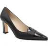 Amalfi By Rangoni Ibis Pump In Black Parmasoft Glove Patent