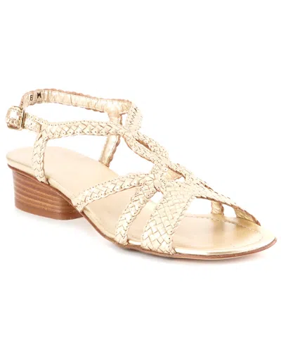 Amalfi By Rangoni Jessica Leather Sandal In Neutral