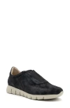 Amalfi By Rangoni Joseph Slip-on Sneaker In Black/agean - Matching Elastic