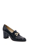 AMALFI BY RANGONI AMALFI BY RANGONI LANTERNAL CROC EMBOSSED BIT PUMP