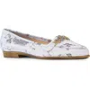 Amalfi By Rangoni Oste Loafer In Multi Flower Metal