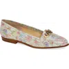Amalfi By Rangoni Oste Loafer In White Fuego