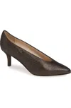 Amalfi By Rangoni Prezioso Text/crack Pumps - Medium Width In Graphite In Pink