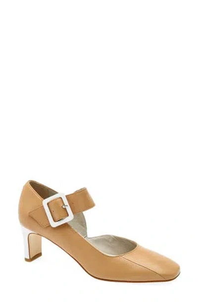 Amalfi By Rangoni Superbro Square Toe Pump In Brown