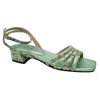 Amalfi By Rangoni Women's Bardana Low Heel Sandal In Green