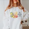 Amalfi By Rangoni Women's La Dolce Vita Sweatshirt In White