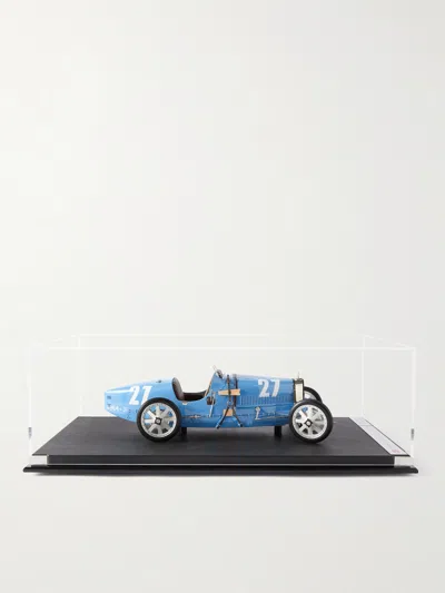 Amalgam Collection Bugatti Type 35 1:8 Model Car In Blue
