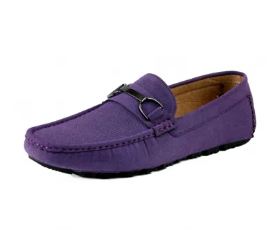 Amali Men's Ayden Loafer In Purple In Blue