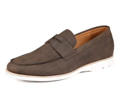 Amali Men's Elias Loafer In Brown