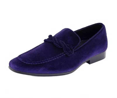 Amali Men's Essex Loafer In Purple In Blue