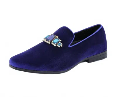 Amali Men's Fabio Loafer In Navy In Blue