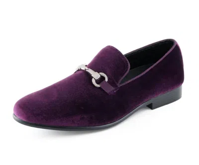 Amali Men's Harrison Loafer In Purple