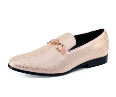 Amali Men's Kazimar Loafers In Pink In Neutral