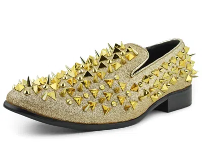 Amali Men's Mesa Loafer In Gold In Multi