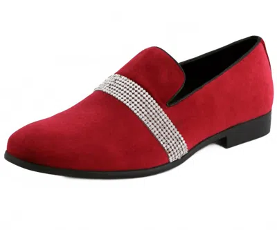 Amali Men's Monarch Loafer In Red