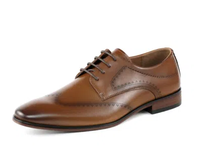 Amali Men's Rui Oxford Shoes In Cognac In Brown