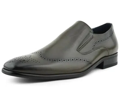 Amali Men's Vico Oxford Shoes In Olive In Green