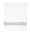 Amalia Cotton Ornato Super King Flat Sheet