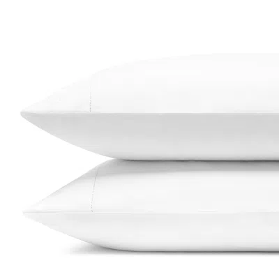 Amalia Home Collection 420tc Sateen Standard Pillowcase, Pair - Exclusive In White