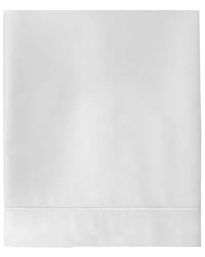 Amalia Home Collection 430 Thread Count Flat Sheet In White