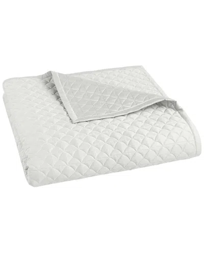 Amalia Home Collection 430 Thread Count Quilted Coverlet In Gray