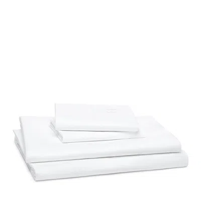 Amalia Home Collection 520tc Light Percale Sheet Set, Queen - Exclusive In White