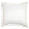 Amalia Home Collection Dalila Sateen Euro Sham - Exclusive In Cream/gold