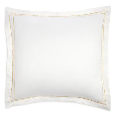 Amalia Home Collection Dalila Sateen Euro Sham - Exclusive In Cream/gold
