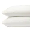 Amalia Home Collection Dalila Sateen Pillowcase, King, Set Of 2 In Cream/gold