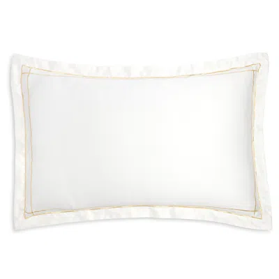 Amalia Home Collection Dalila Sateen Standard Sham Set - Exclusive In Cream/gold