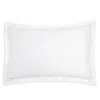Amalia Home Collection Dalila Sateen Standard Sham Set - Exclusive In White/silver